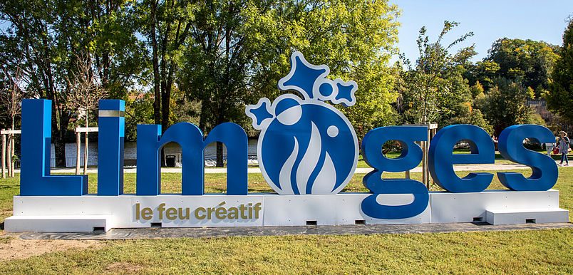 Second lettrage Limoges 2025 site internet Limoges Métropole