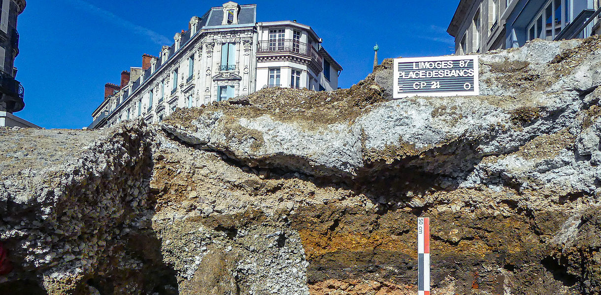 Visite fouilles archélogiques Limoges 