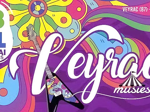 Visuel Festival Veyracomusies 2025 Limoges Métropole 