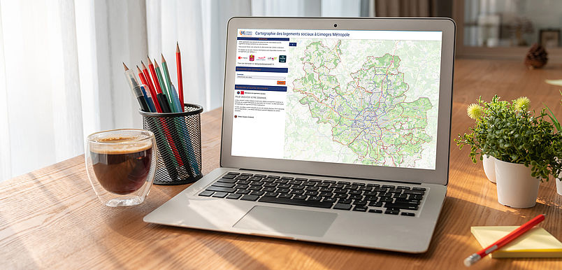 image cartographie logement social limoges metropole