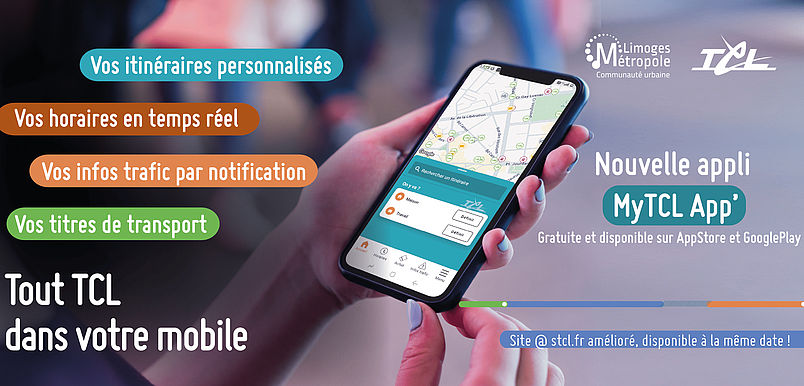 Nouvelle application TCL Limoges 18 mai 2026