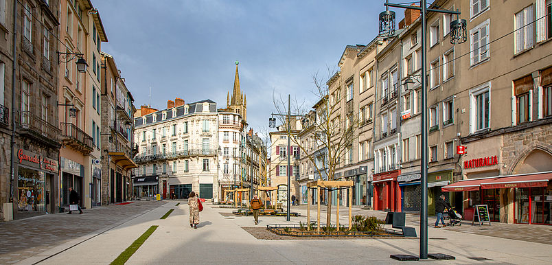image actualité inauguration de la Place des Bancs Limoges 